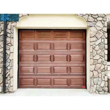 Paneles de aleación de aluminio modernos Puerta de garaje superior